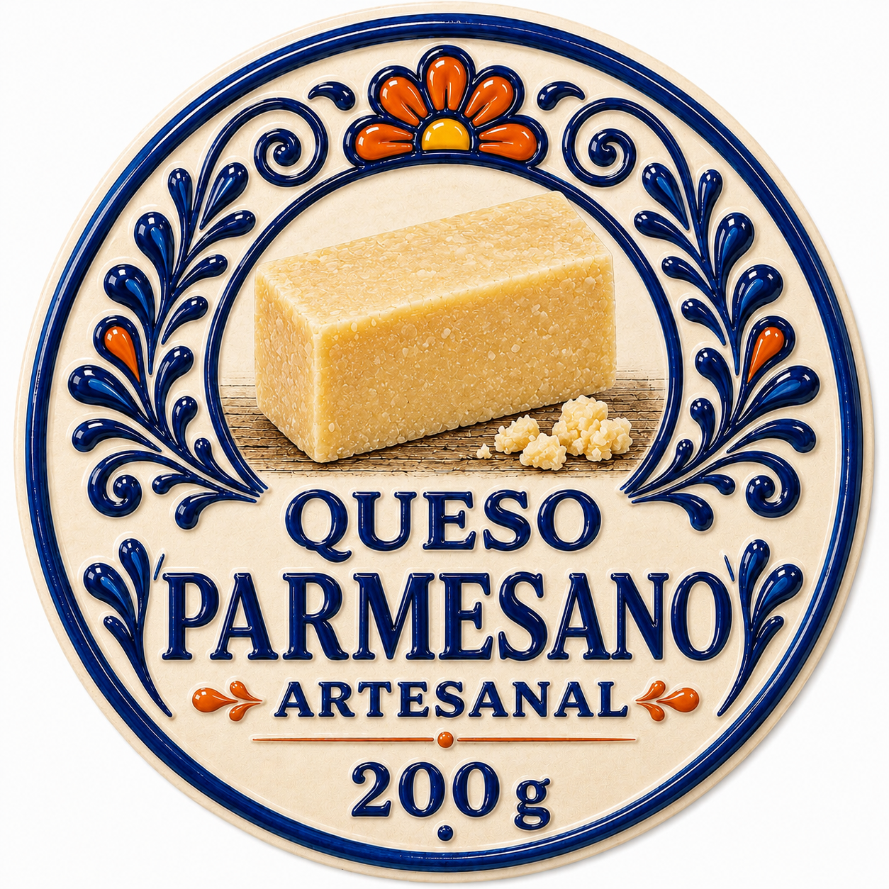 Queso Parmesano Artesanal 200 g