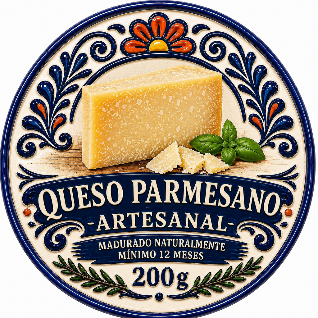 Queso Parmesano Artesanal 200 g