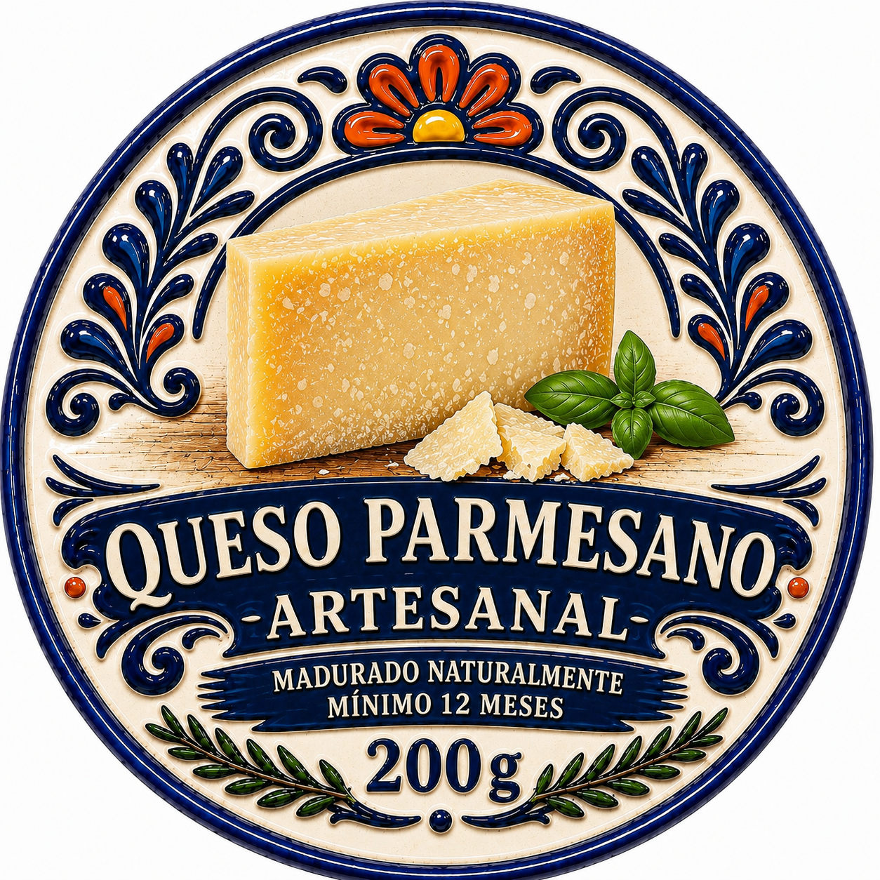 Queso Parmesano Artesanal 200 g