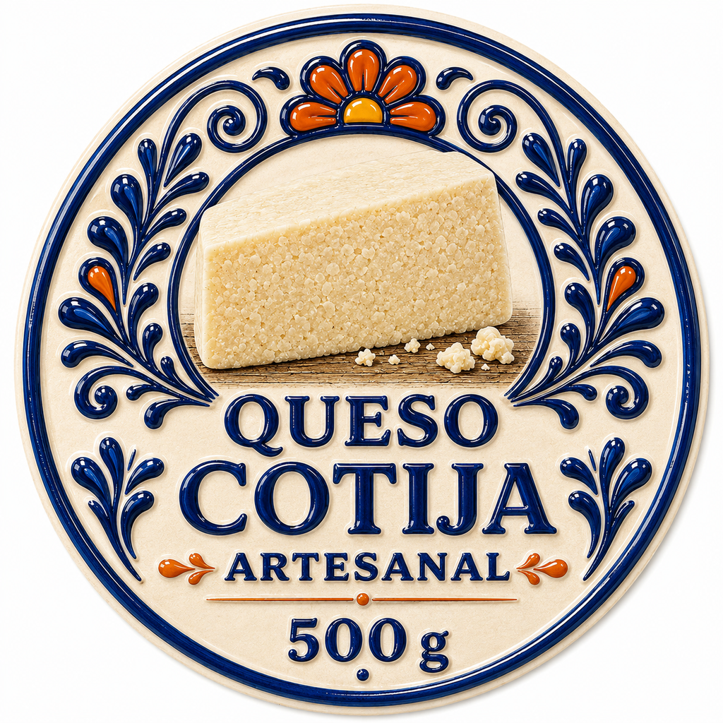 Queso Cotija Artesanal 500 g