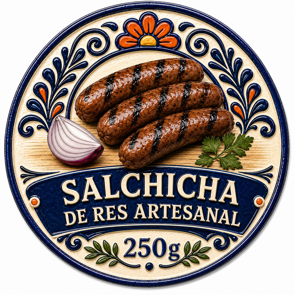 Salchicha de Res Artesanal 250 g