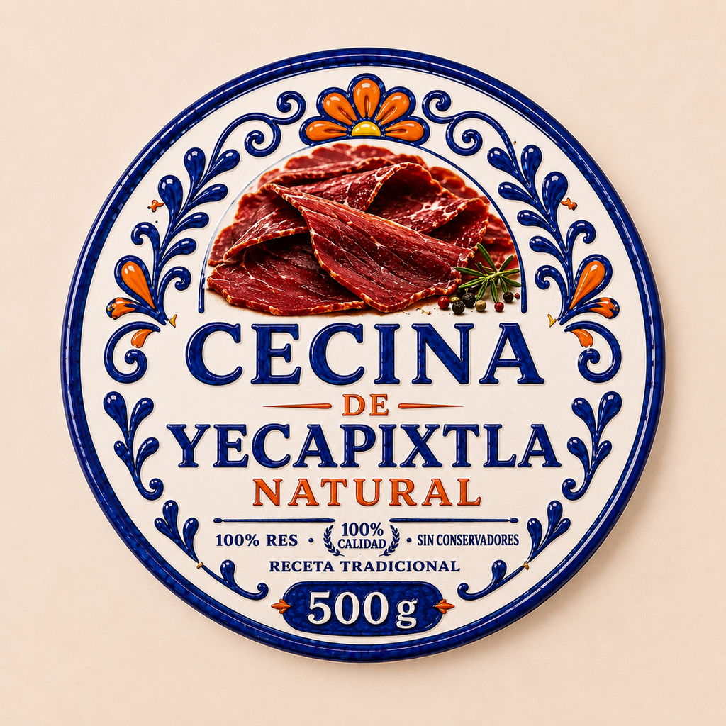 Cecina de Yecapixtla Premium 500g