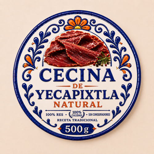 Cecina de Yecapixtla Premium 500g