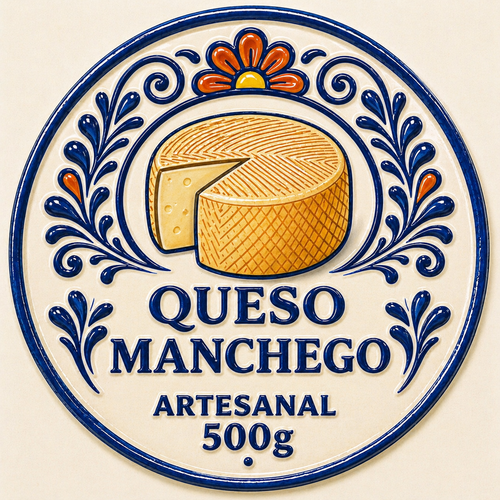 Queso Manchego Artesanal 500 g