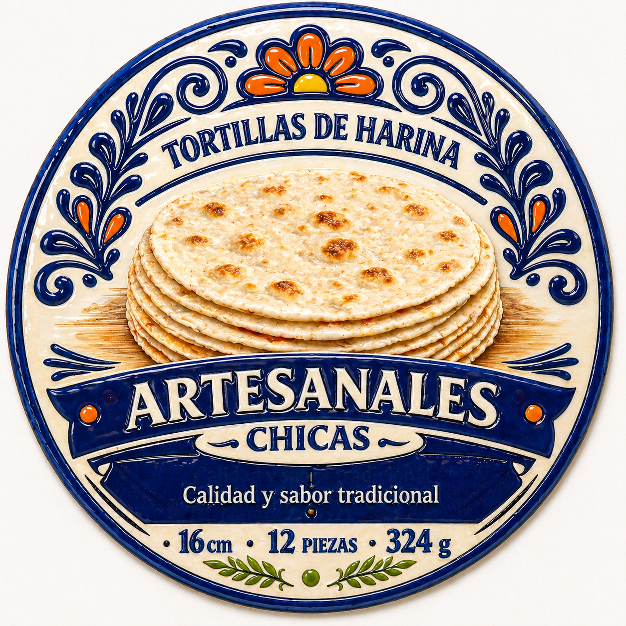 Tortillas de Harina 16 cm